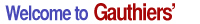Welcome to Gauthier's
